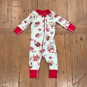 Hanna andersson holiday owl pajamas